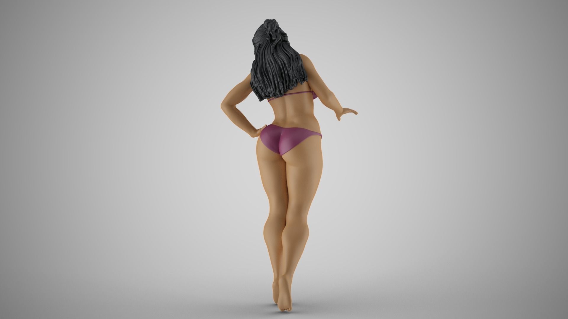 Lovely Girl 4 3D print model_7