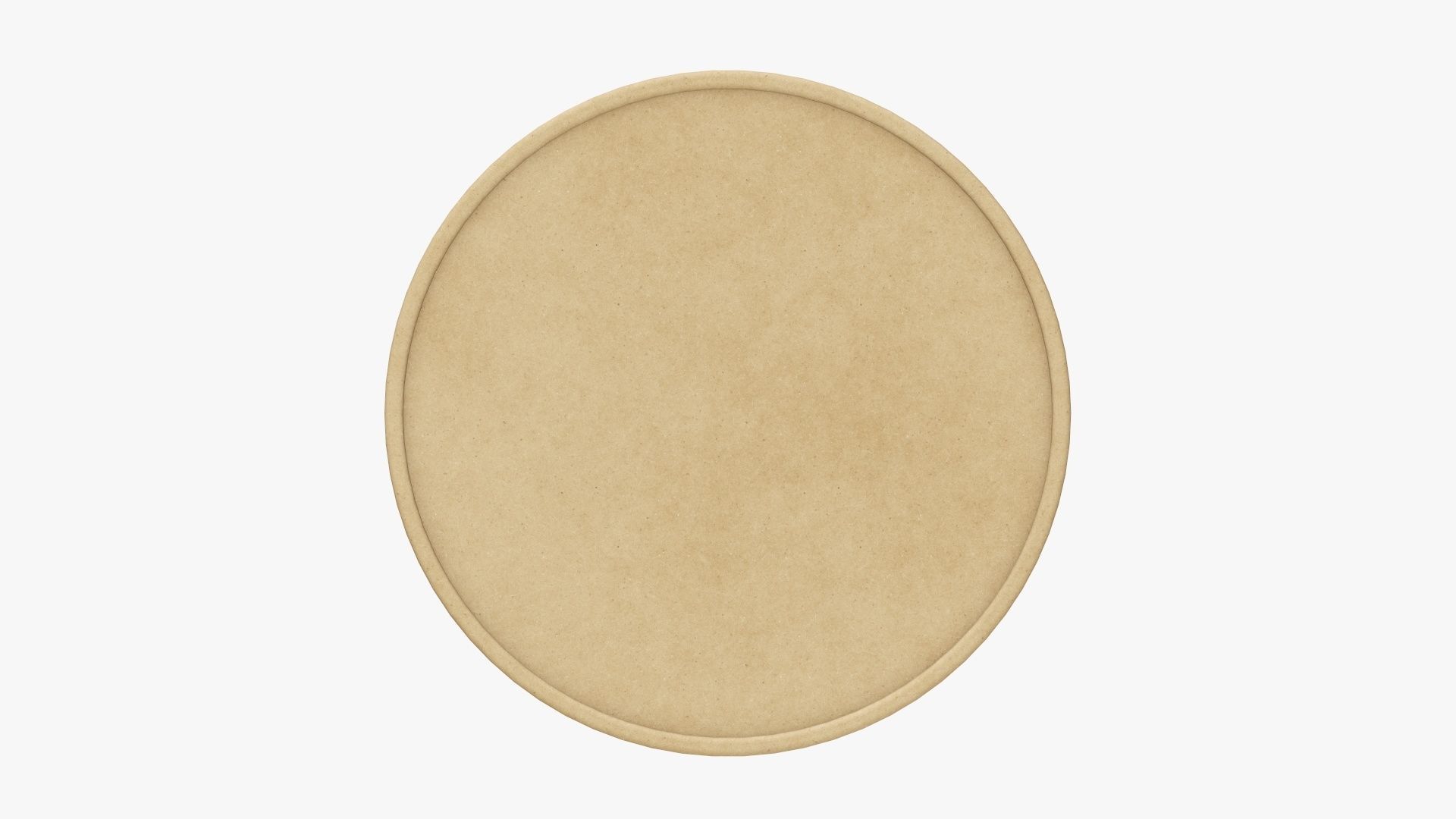 Paper tube conical packaging 3D model_4