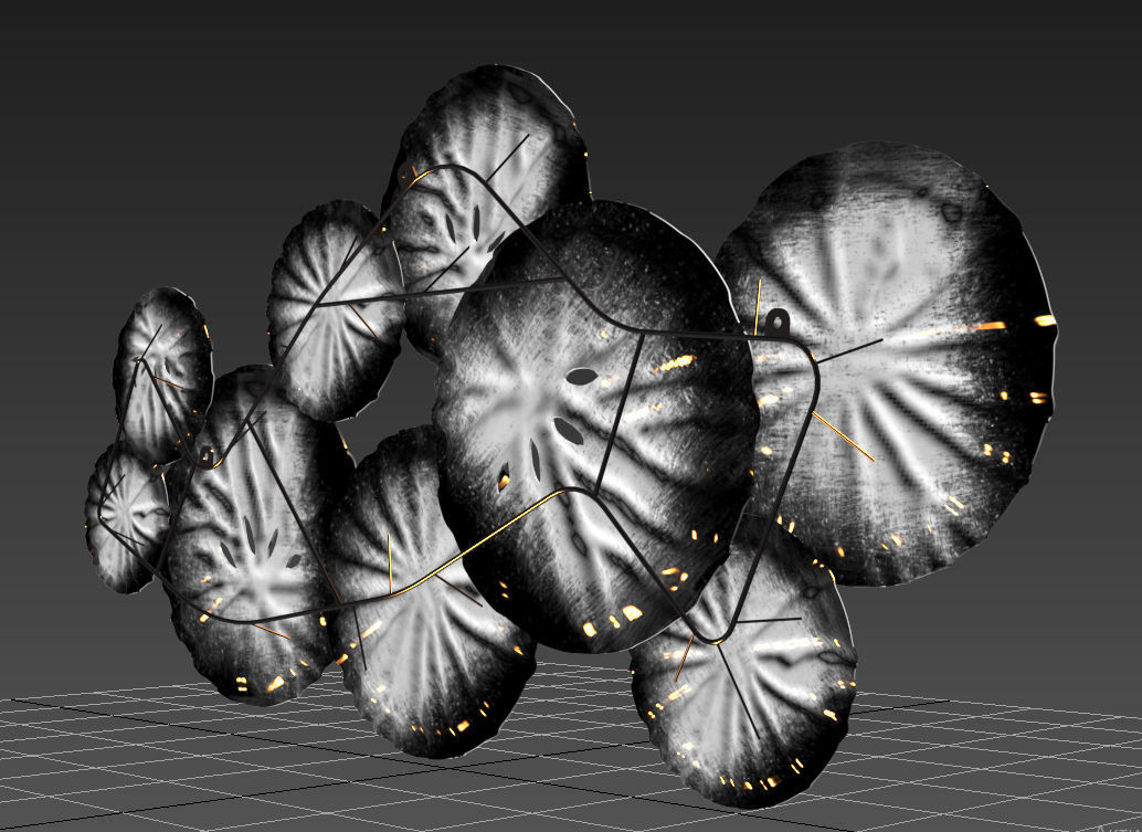 wall decor rash2 3D model_2