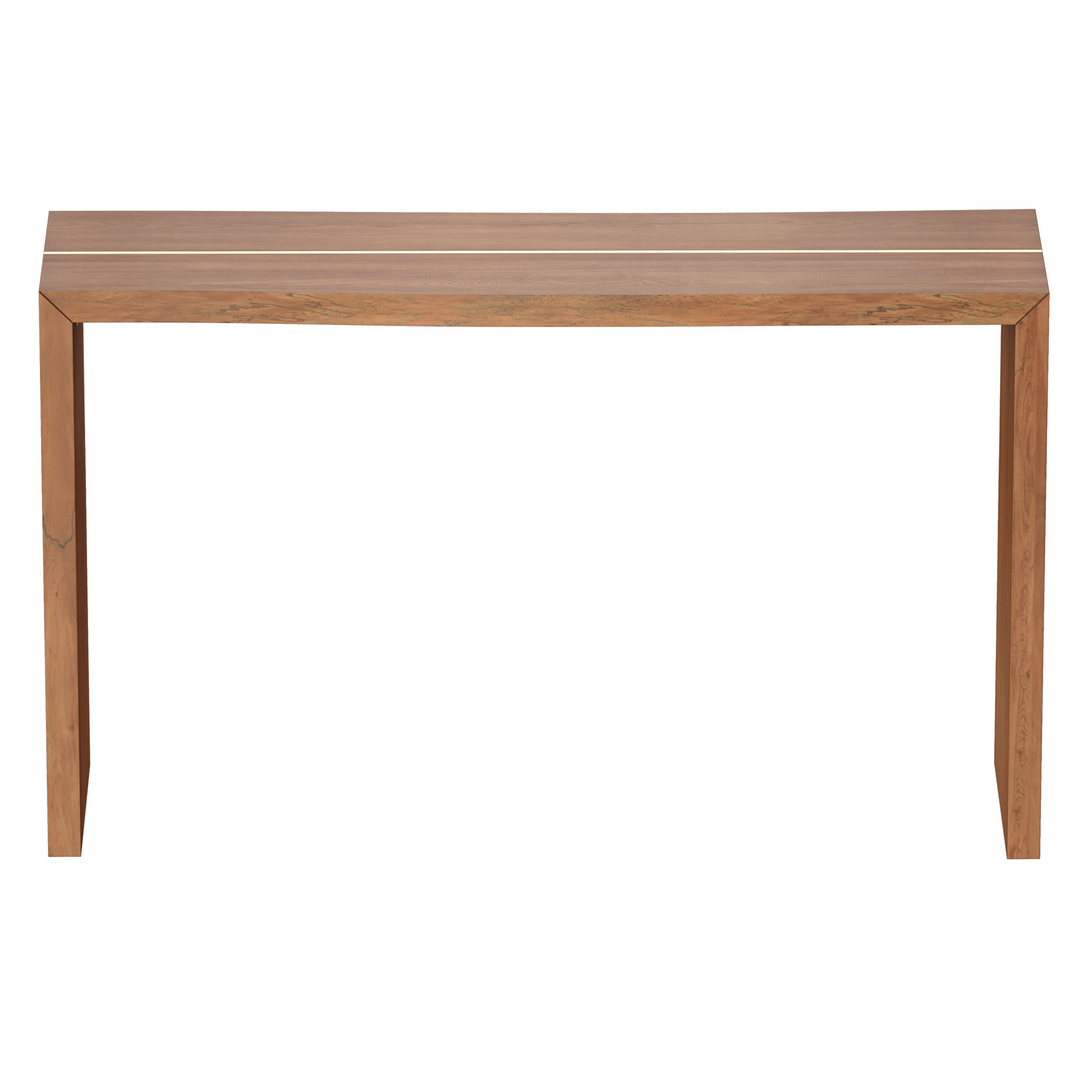 Montana 50x14 Live Edge Console Table Crate and Barrel 3D model_4