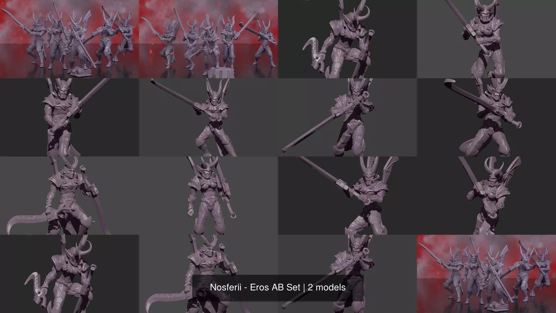 Nosferii - Eros AB Set 3D Model Collection_1