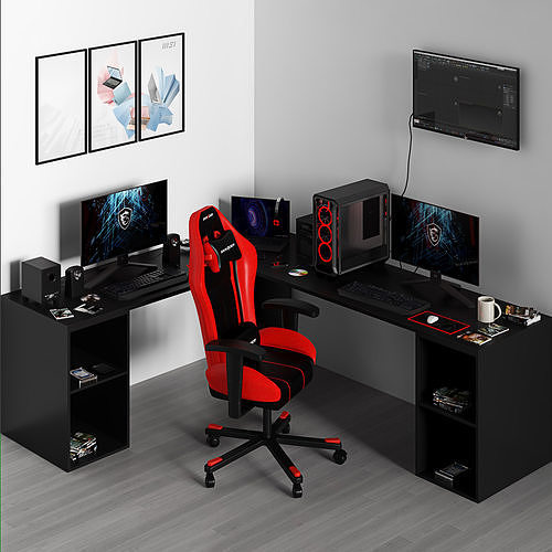 pc game 03 3D model