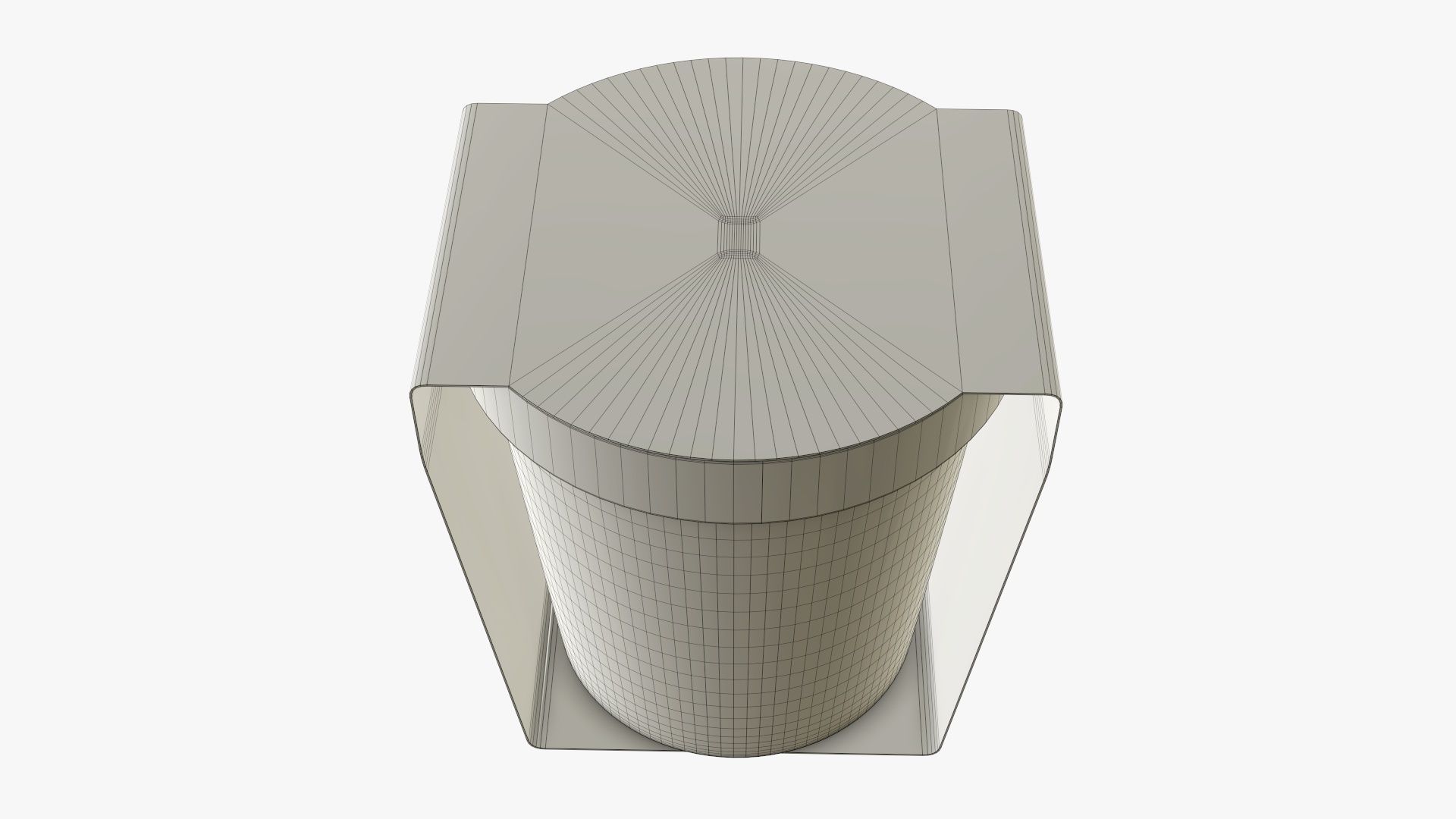 Paper tube packaging wrapped 3D model_7