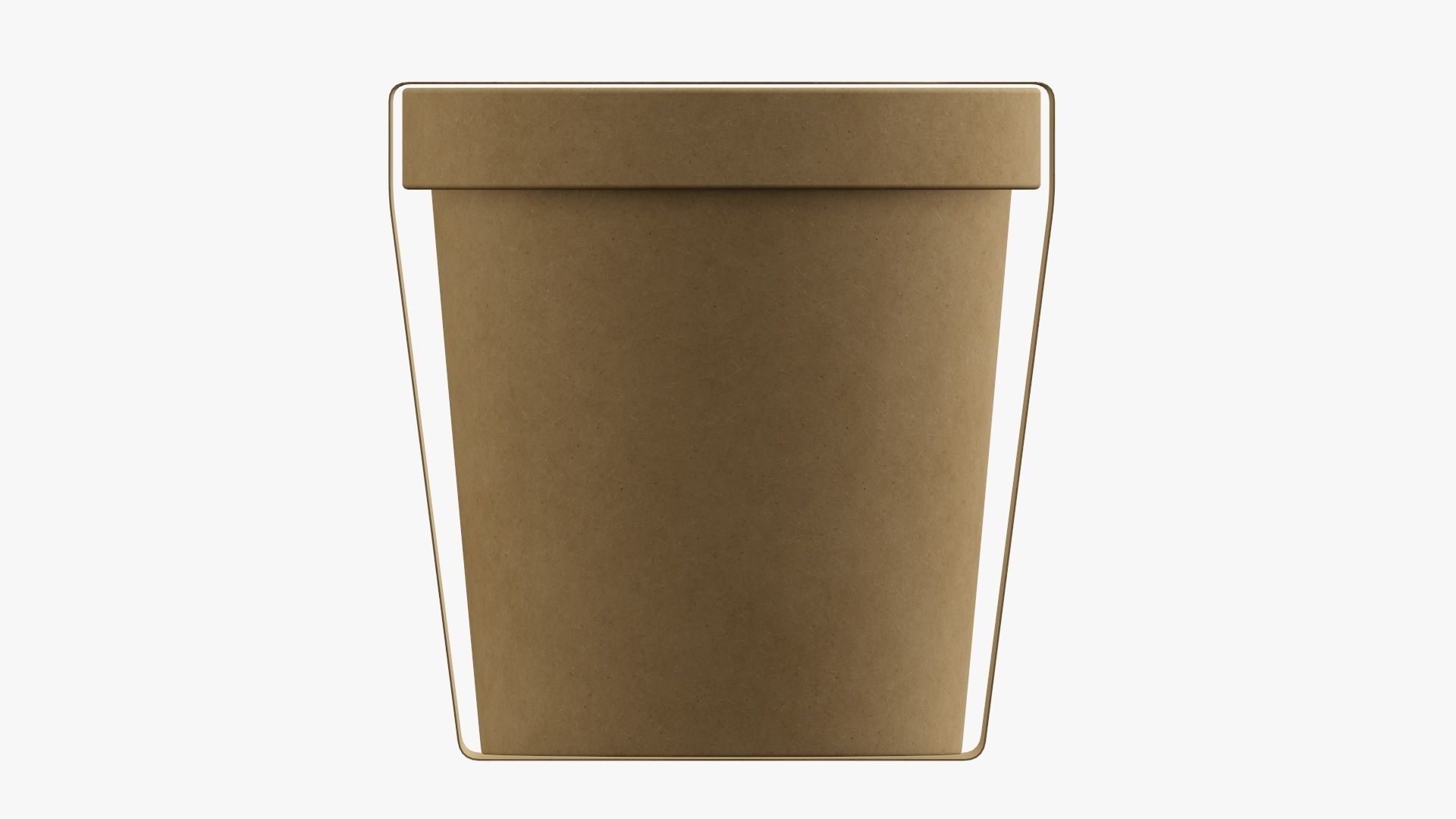 Paper tube packaging wrapped 3D model_4