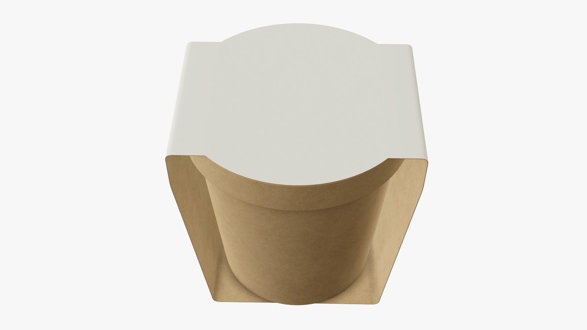 Paper tube packaging wrapped 3D model_1