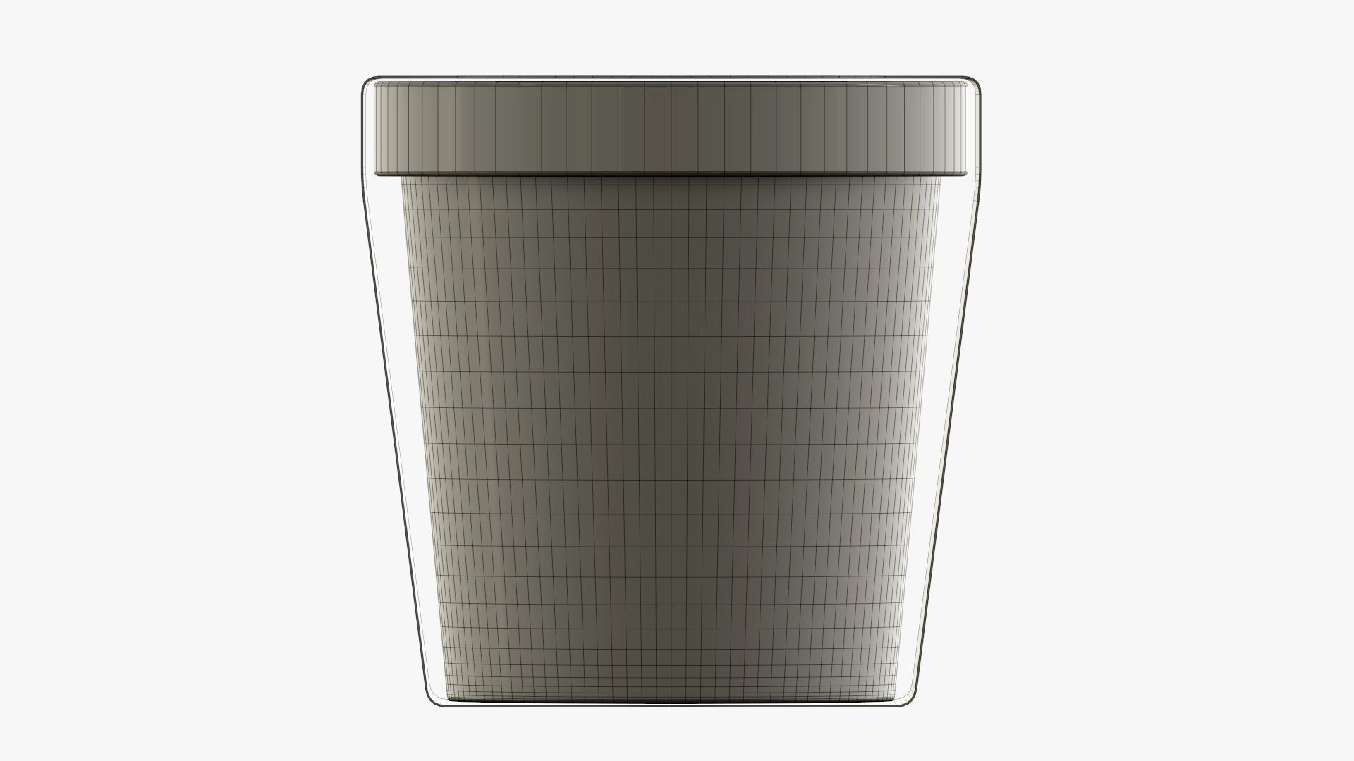 Paper tube packaging wrapped 3D model_10