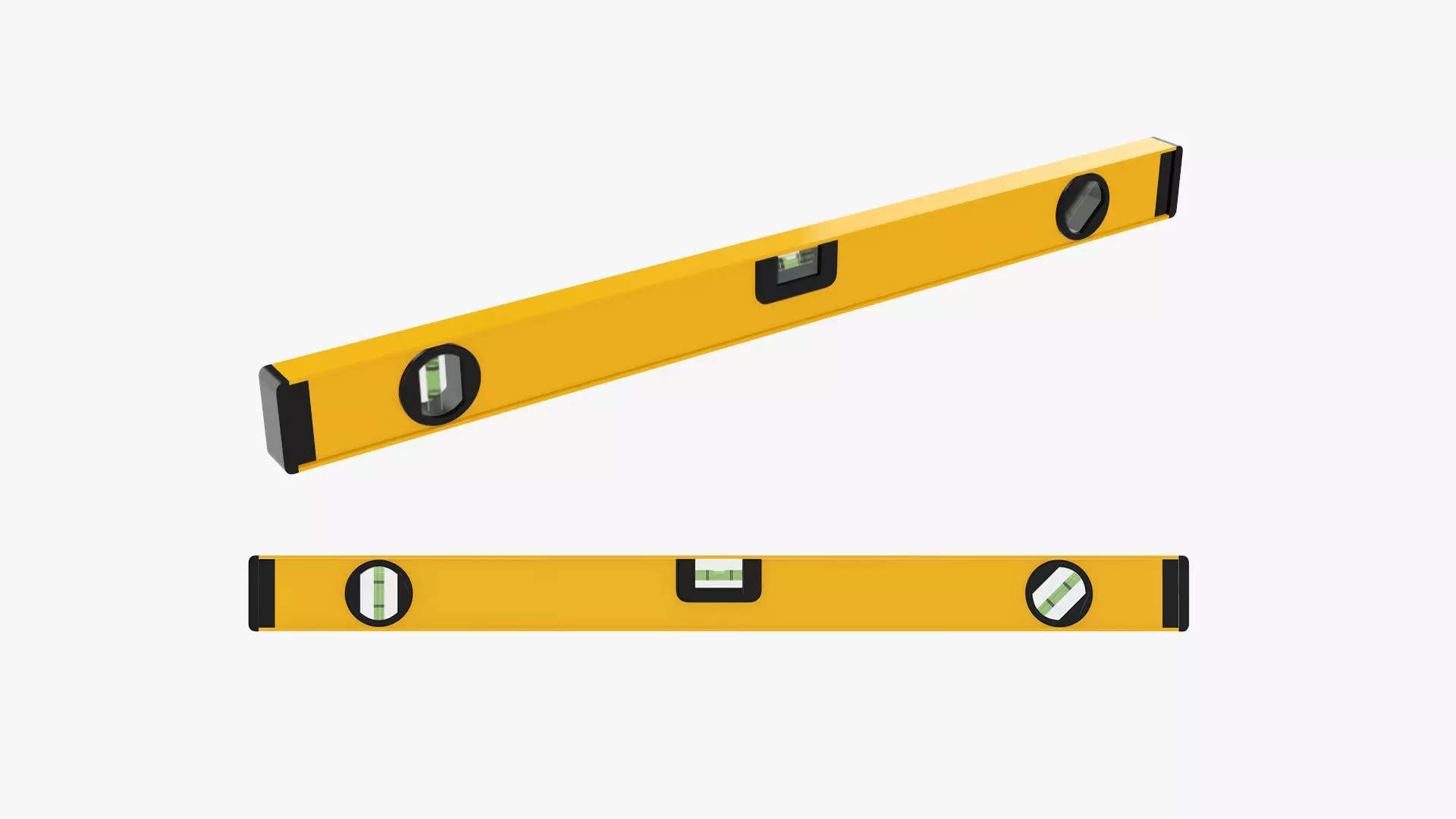 Bubble level building 01 3D model_0