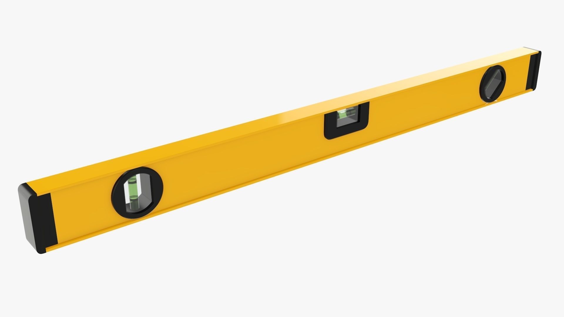 Bubble level building 01 3D model_1