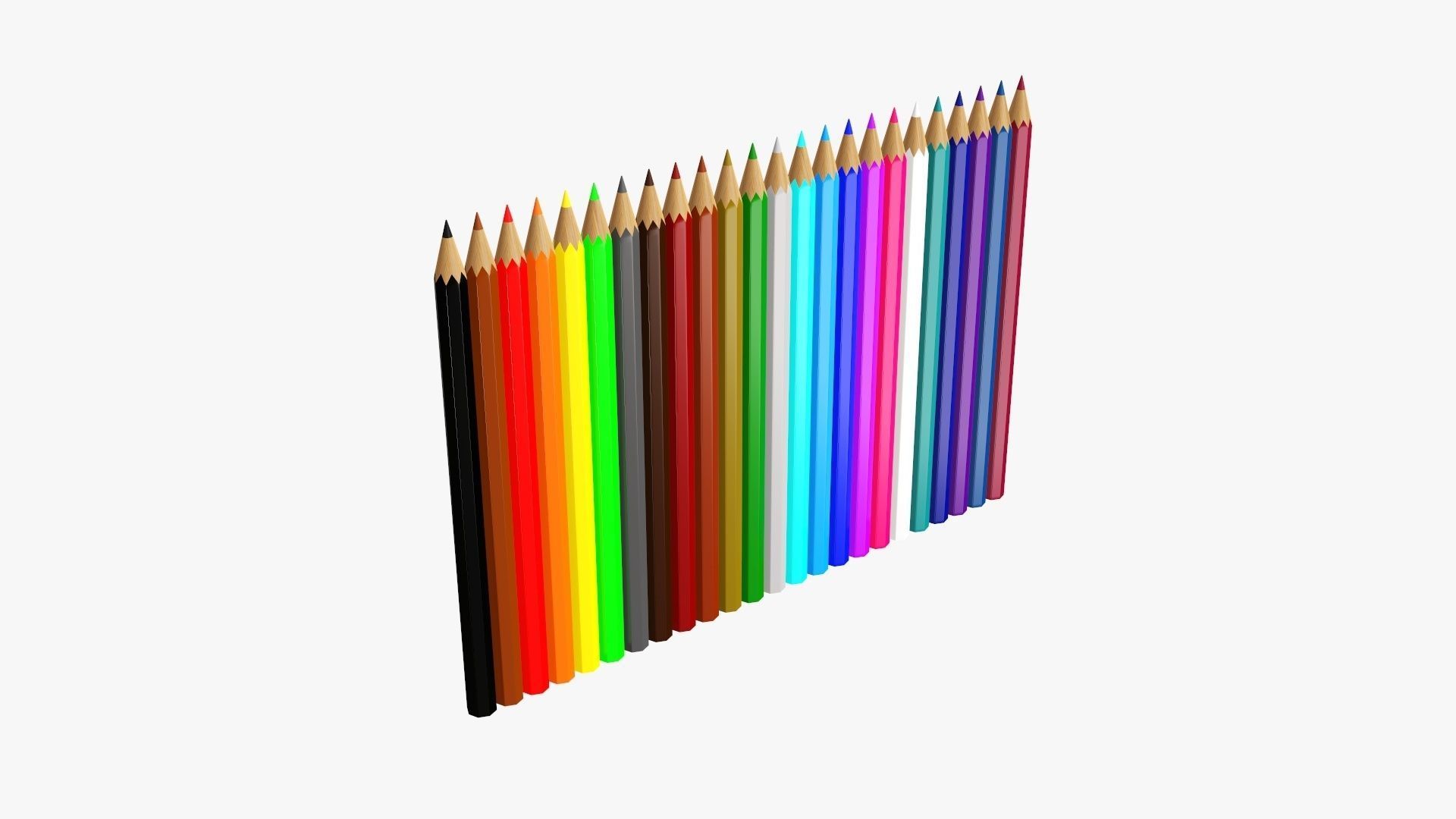 Color pencils in box 01 3D model_1