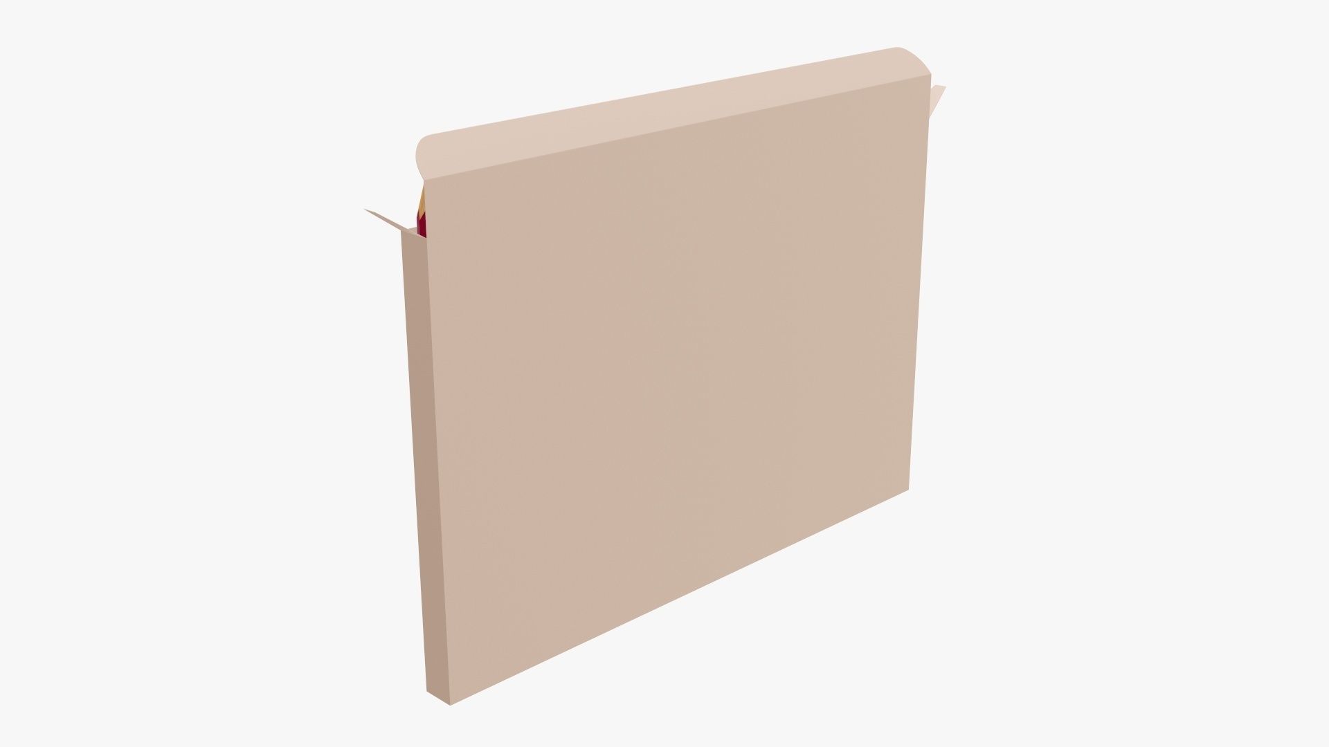 Color pencils in box 01 3D model_2