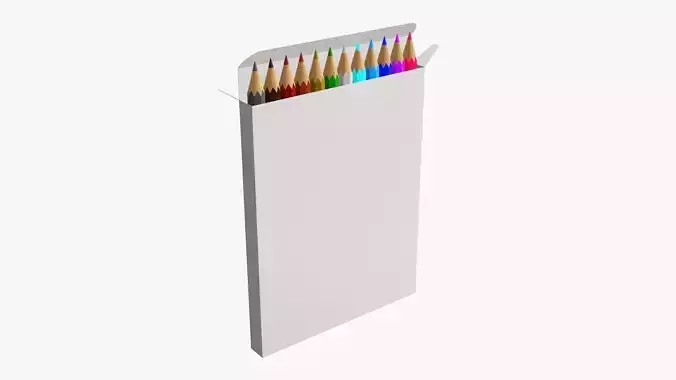 Color pencils in box 02