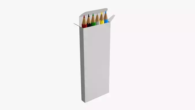 Color pencils in box 03