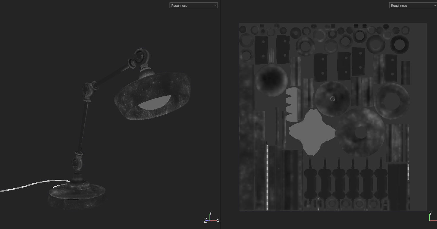 Desk Lamp 3D model_4