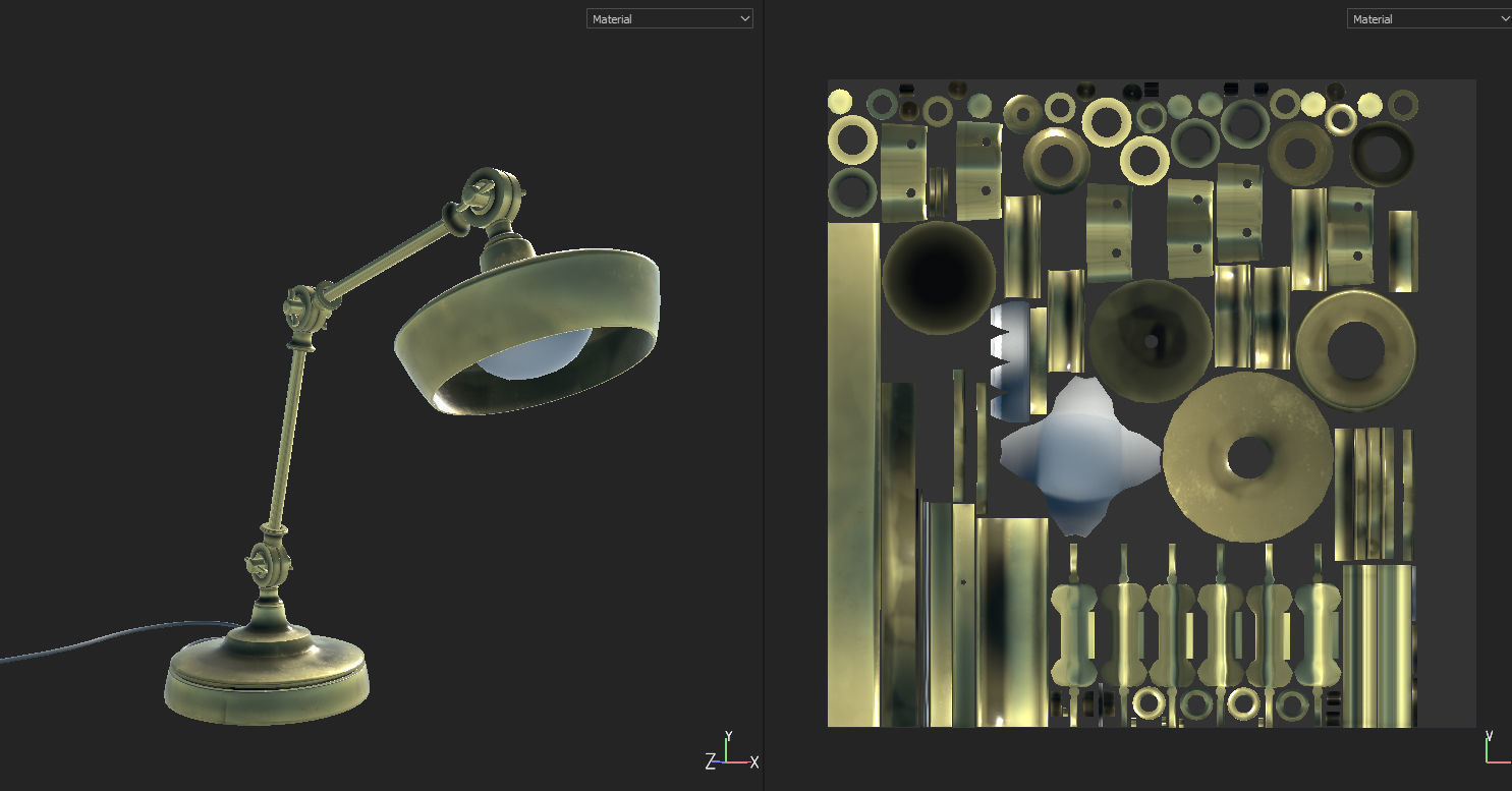 Desk Lamp 3D model_6