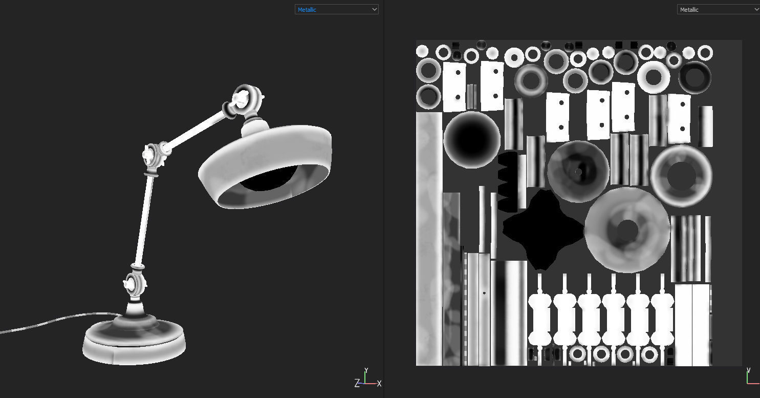 Desk Lamp 3D model_2