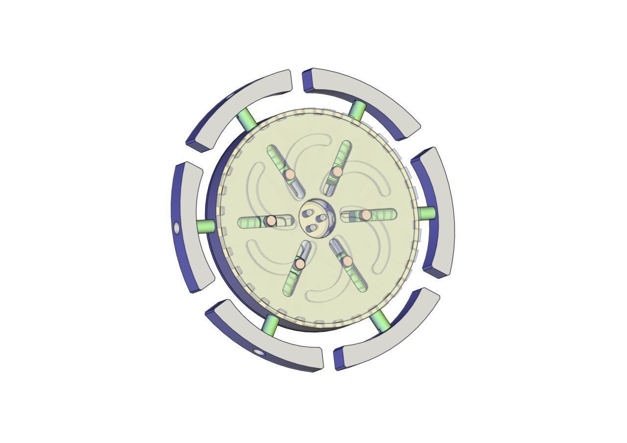 Self-locking expansion mechanism-outer spring 3D print model_4