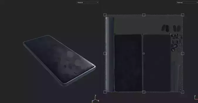 SmartPhone front and phone