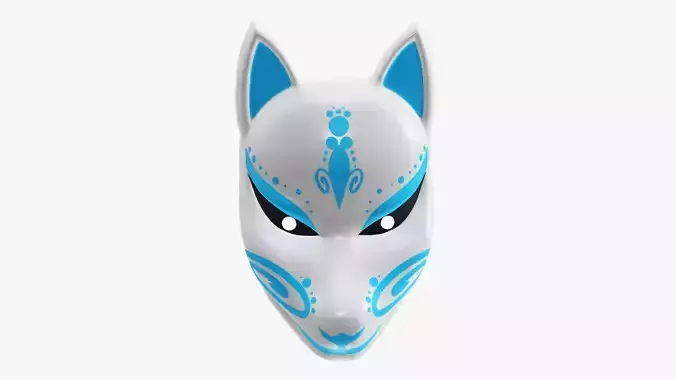 Fox japanese mask 02