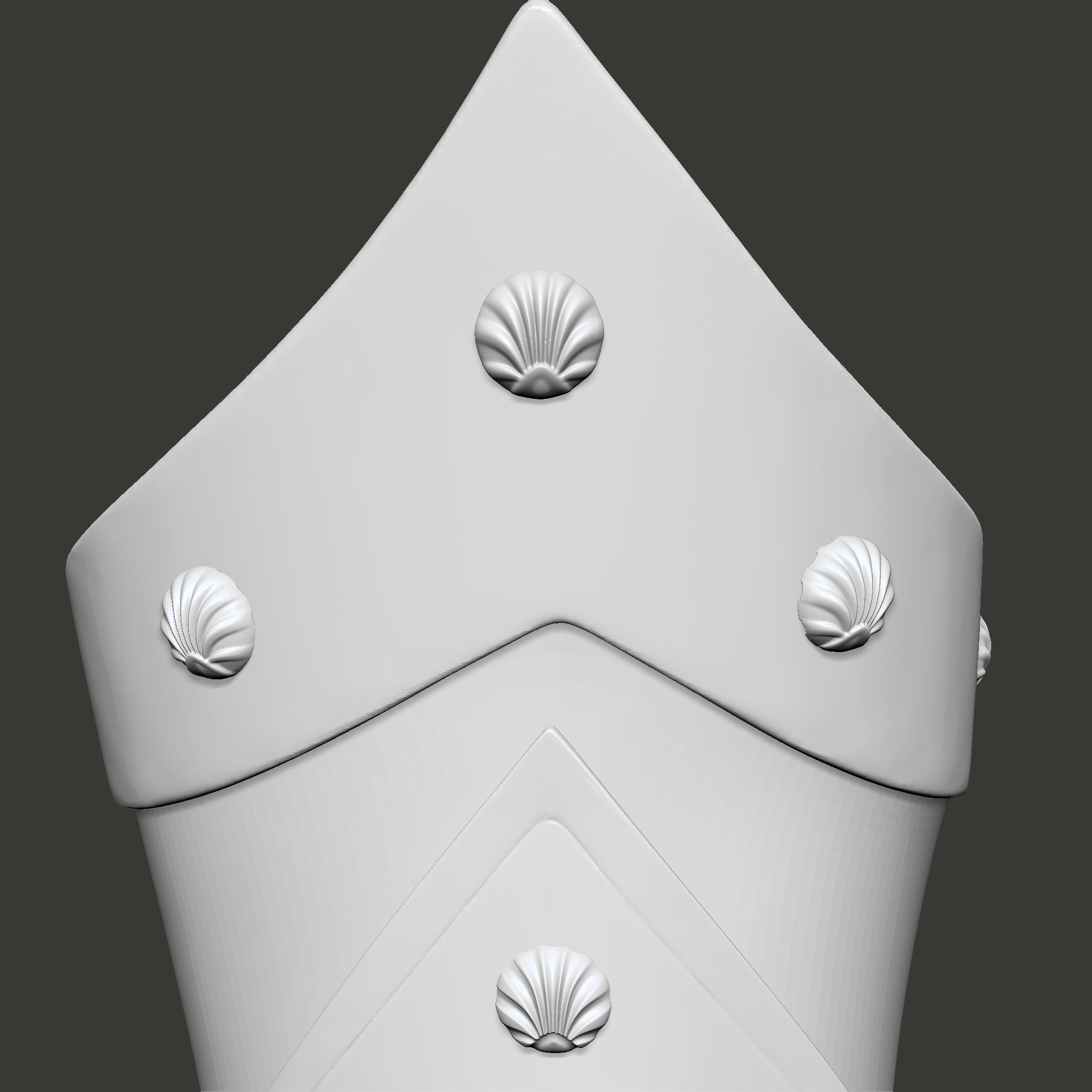 Skull Pirate Bracers 3D print model_4