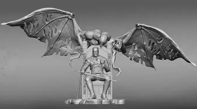 Witcher - blood and wine 3D print model