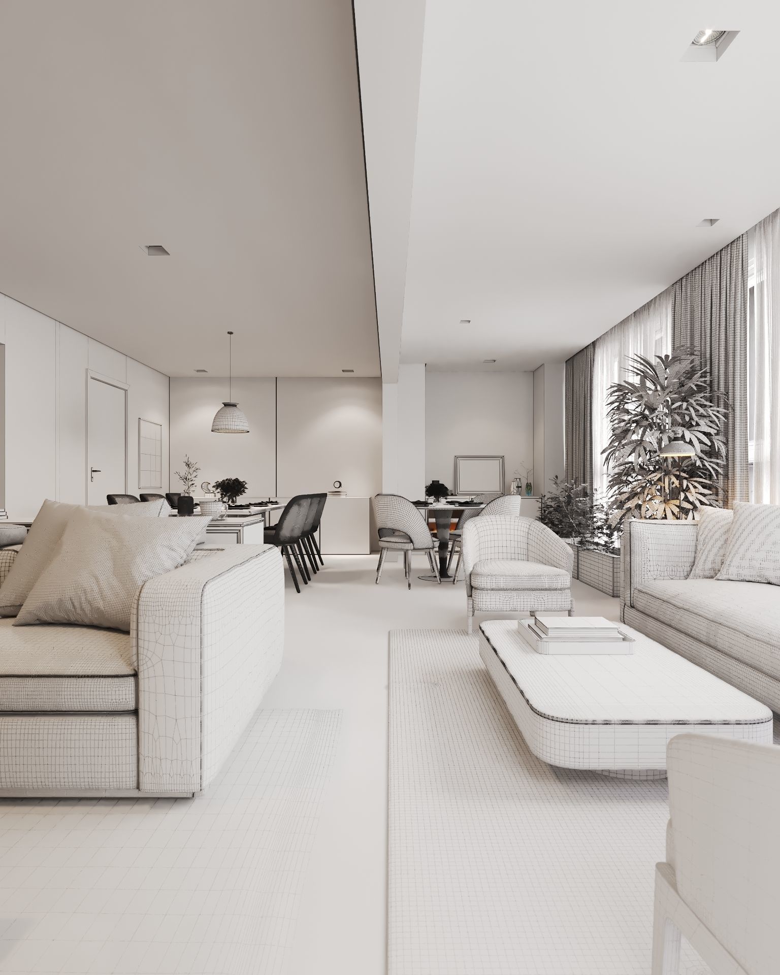 Caconde Apartment by CGA Arquitetos 3D model_11