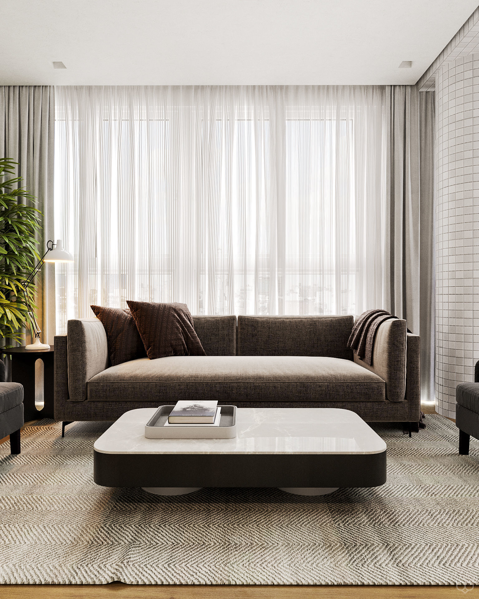 Caconde Apartment by CGA Arquitetos 3D model_6