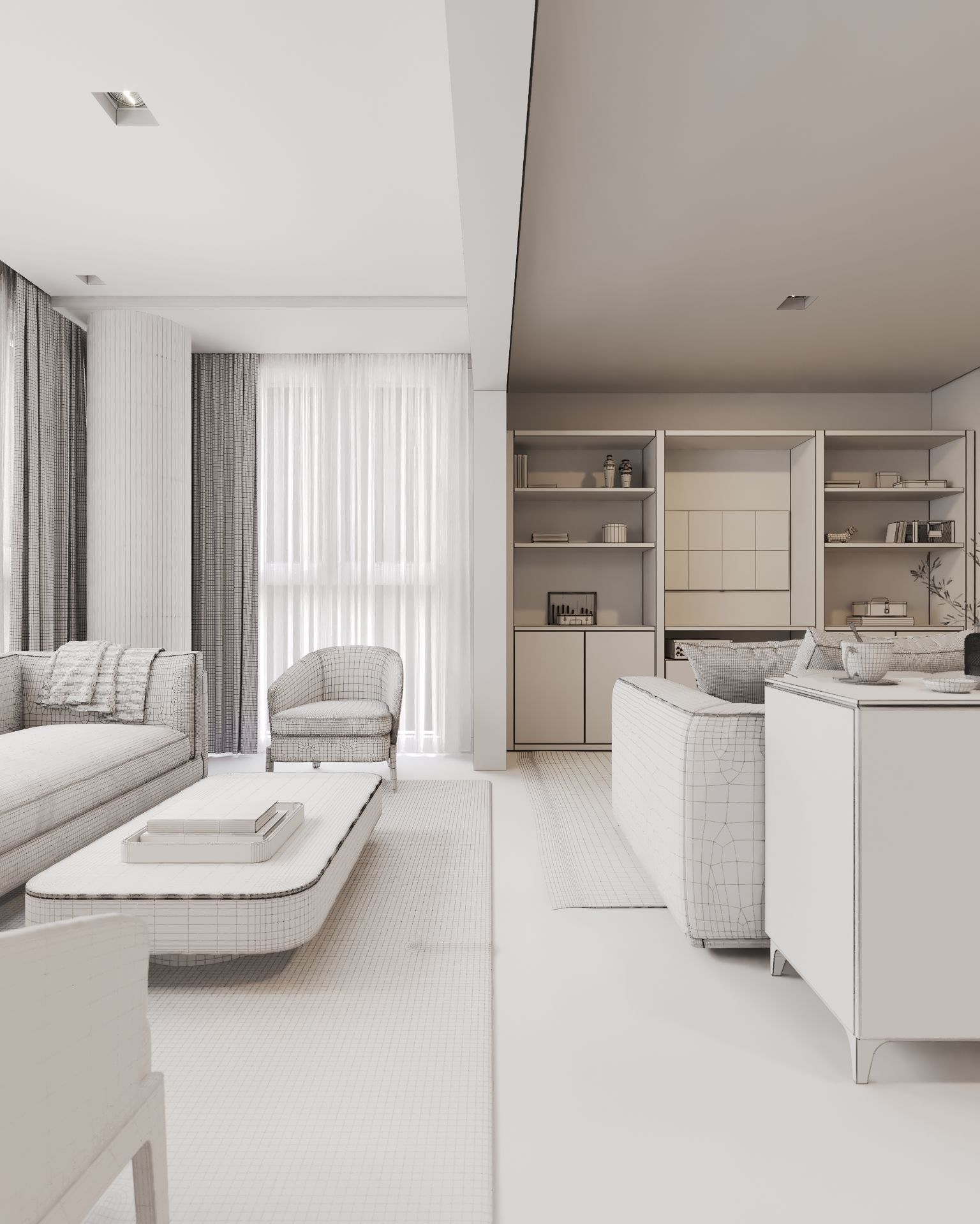 Caconde Apartment by CGA Arquitetos 3D model_10