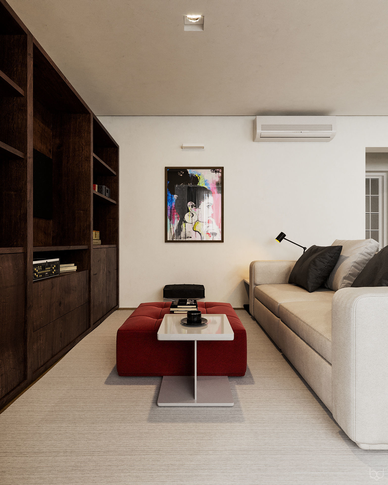 Caconde Apartment by CGA Arquitetos 3D model_8