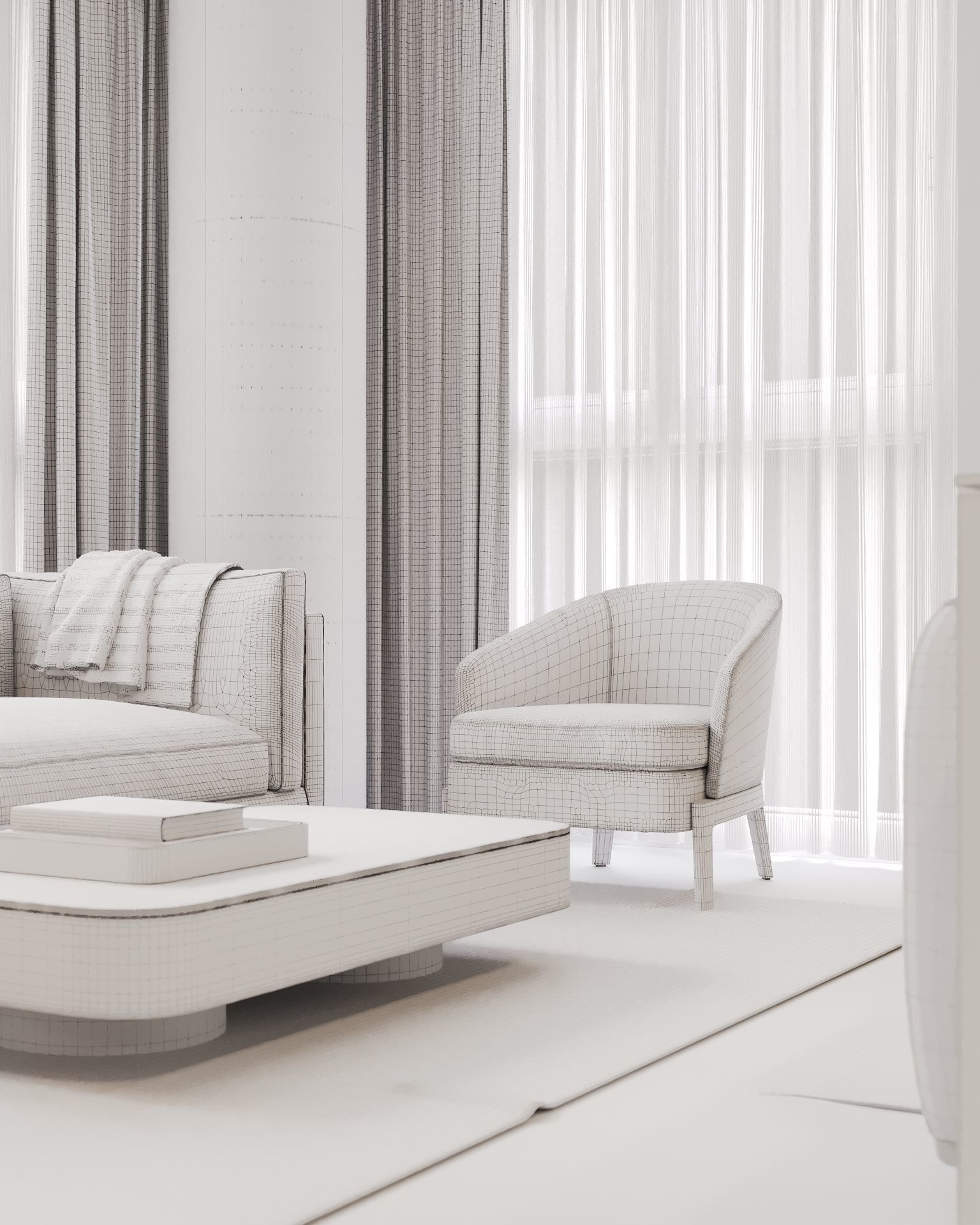 Caconde Apartment by CGA Arquitetos 3D model_14