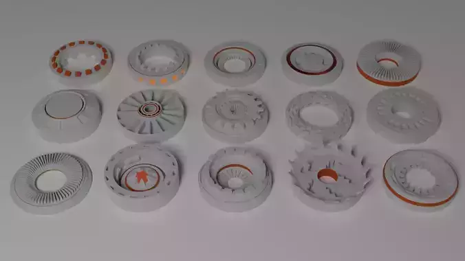 Sci fi kitbash details