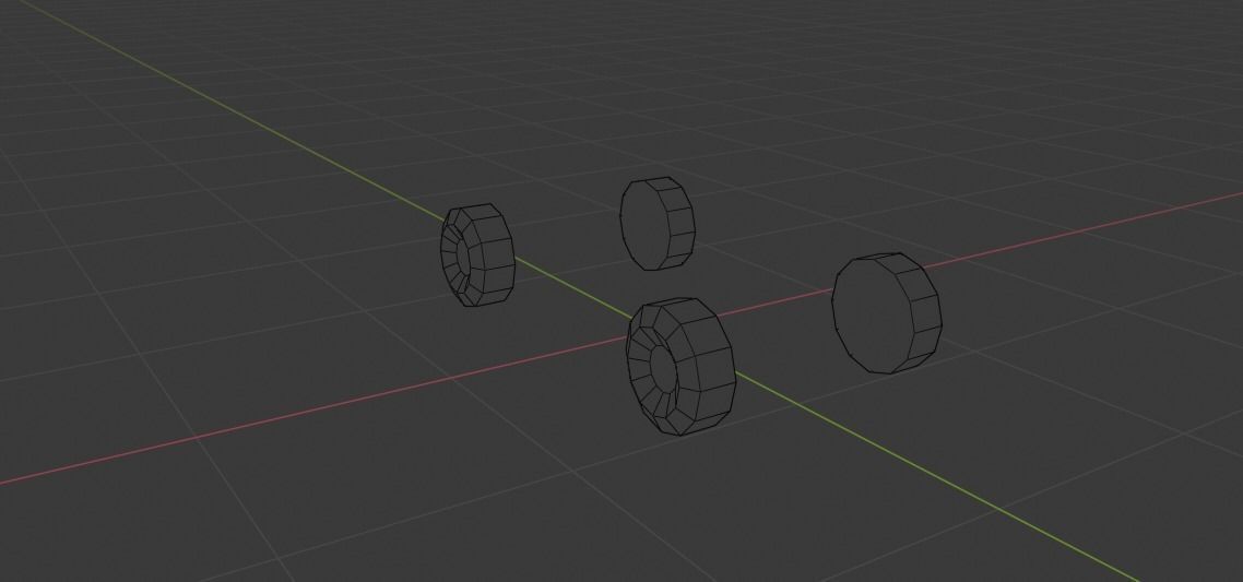 low-poly car Low-poly 3D model_11