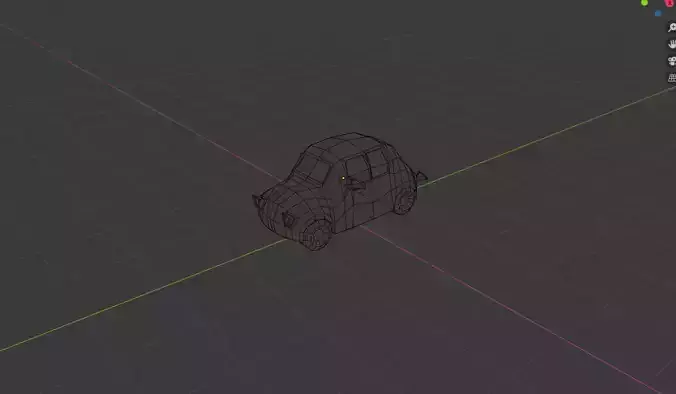 low-poly car
