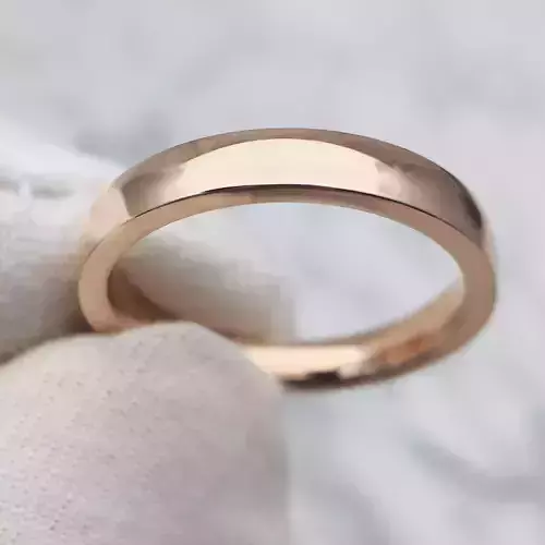 3DM Format Wedding band for men