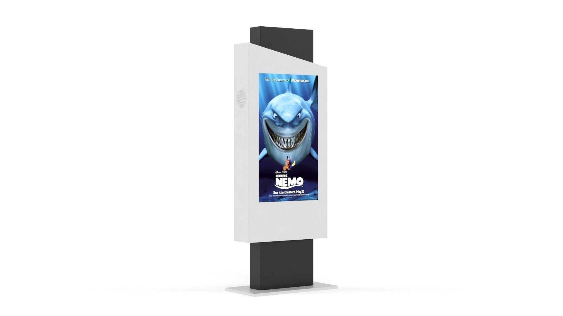 Information Kiosk 3D model_6
