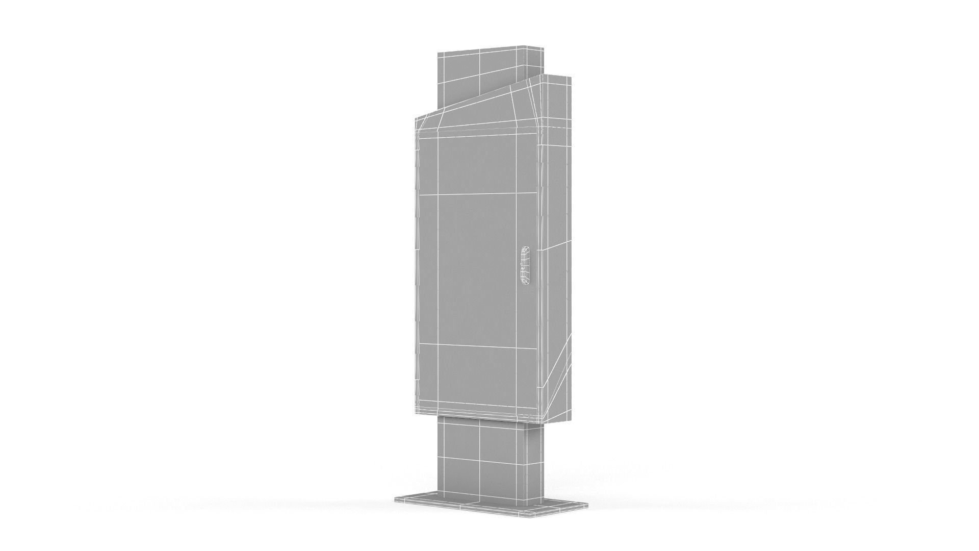 Information Kiosk 3D model_12