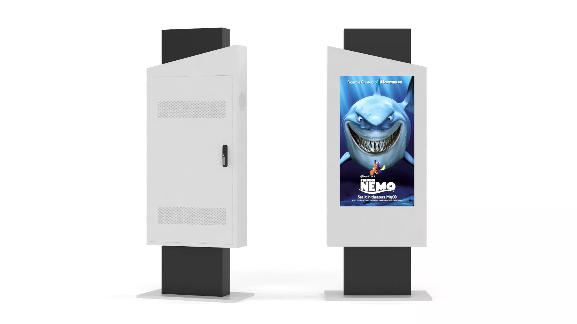 Information Kiosk 3D model_0