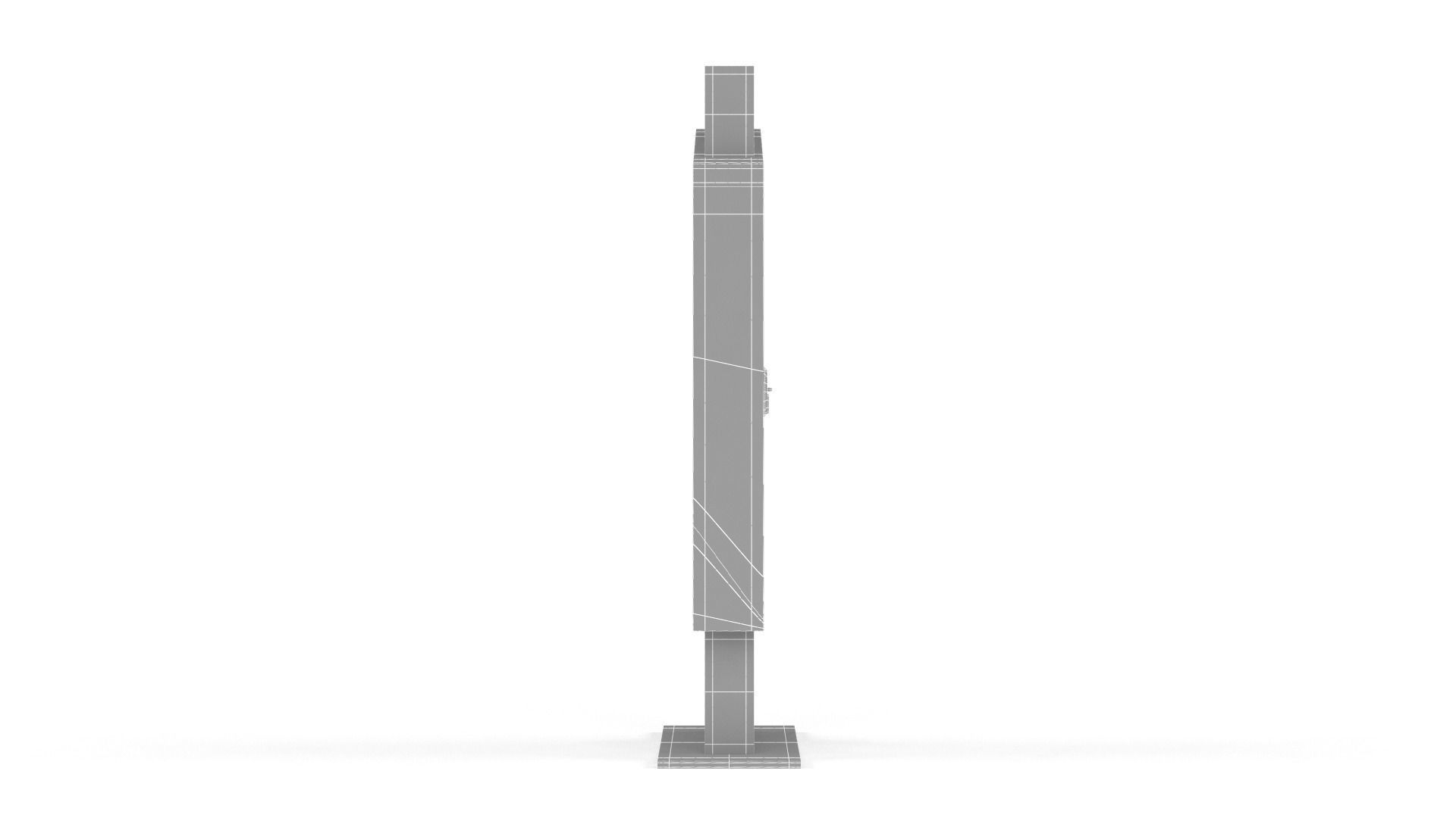 Information Kiosk 3D model_10