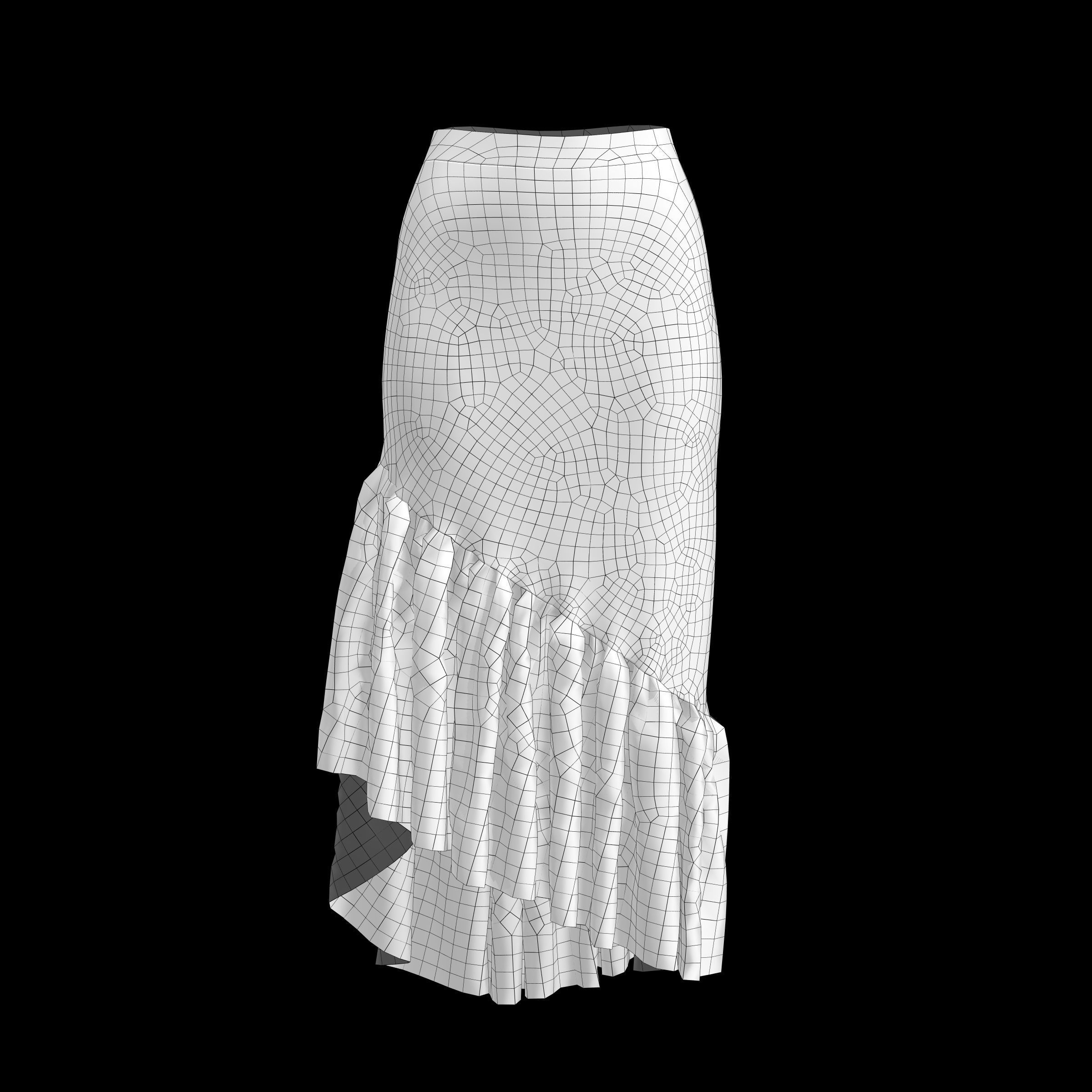 skirt 11 3D model_3
