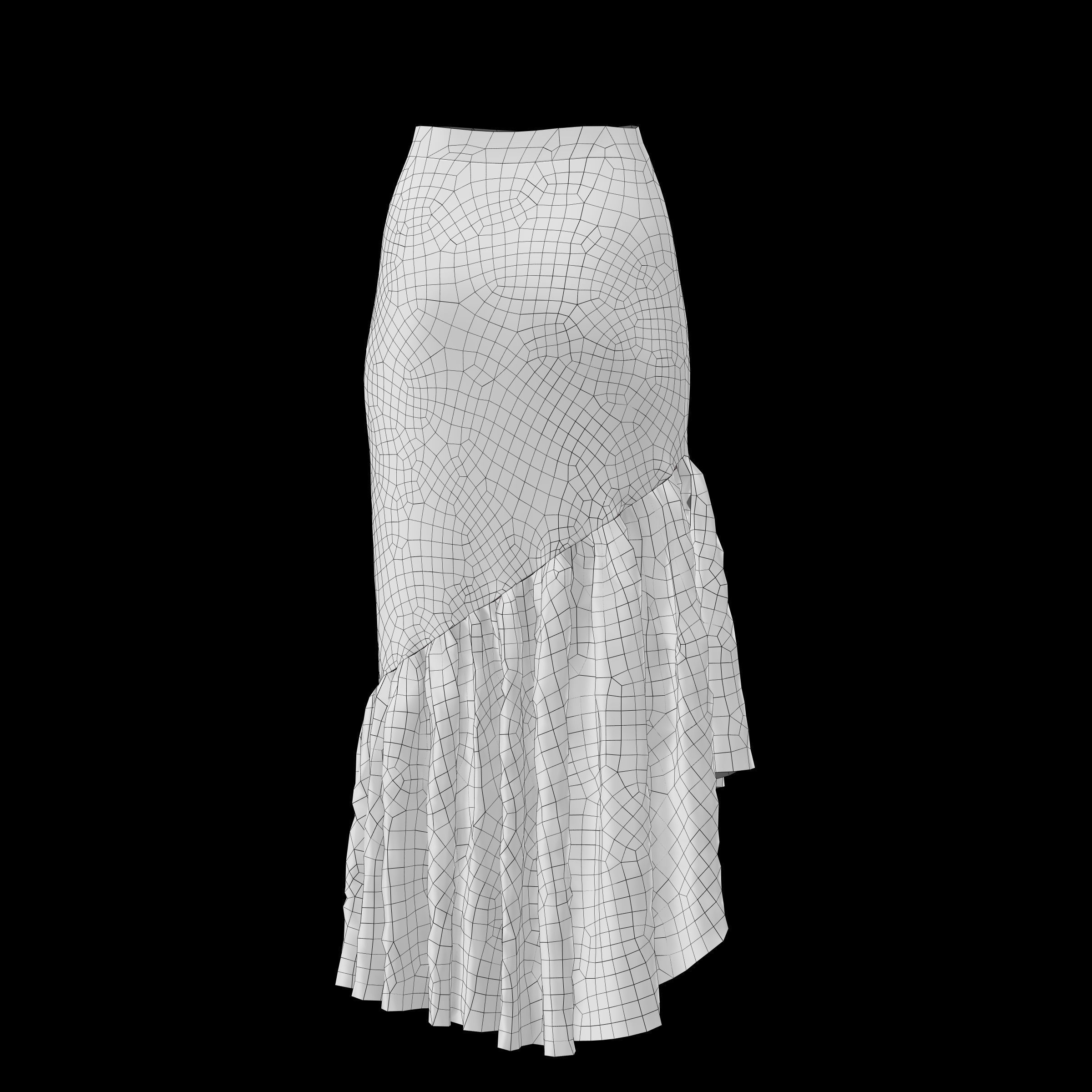 skirt 11 3D model_2