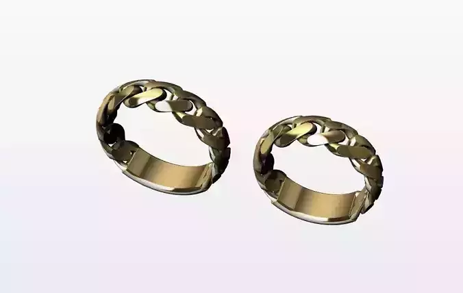 6mm cuban chain rings