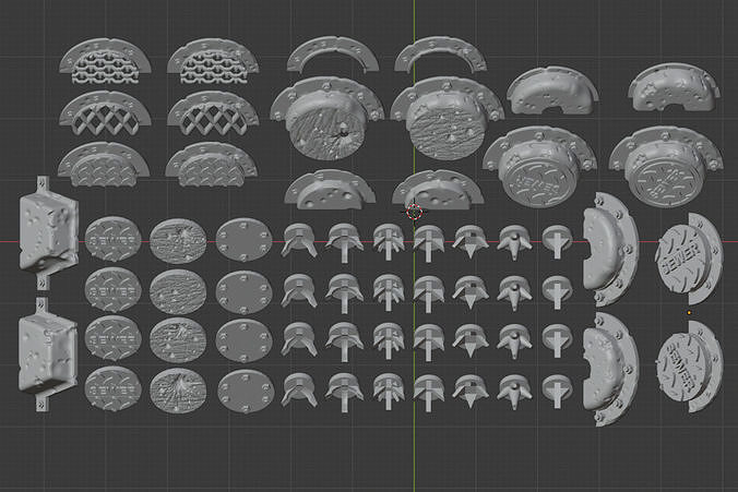 Wheel spikes and covers for Gaslands Cars 3D print model