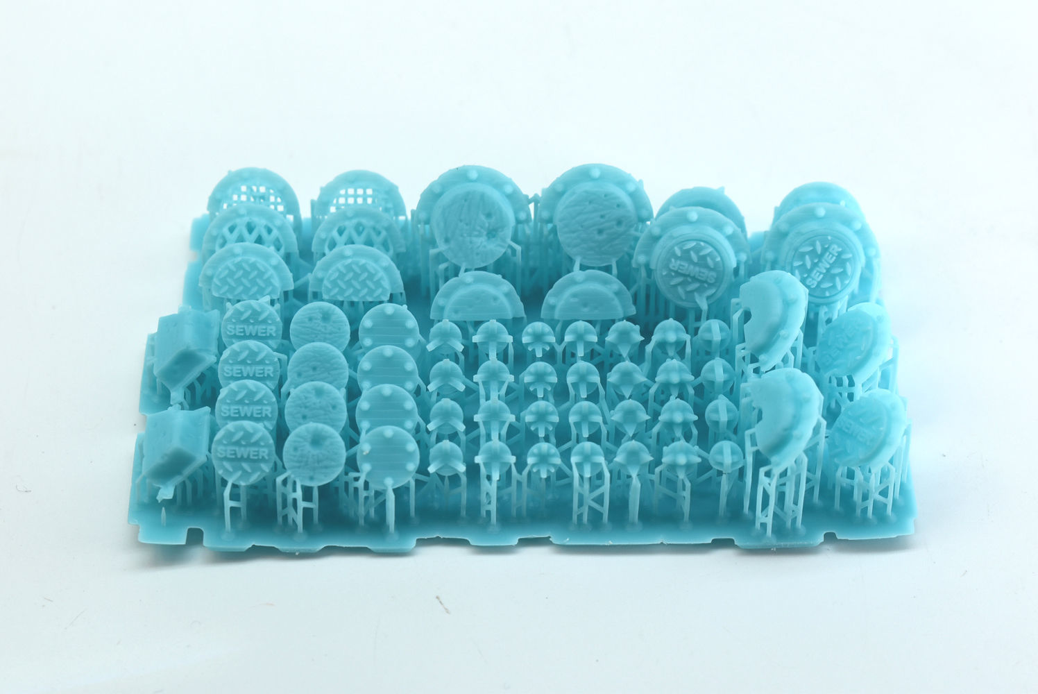 Wheel spikes and covers for Gaslands Cars 3D print model_1