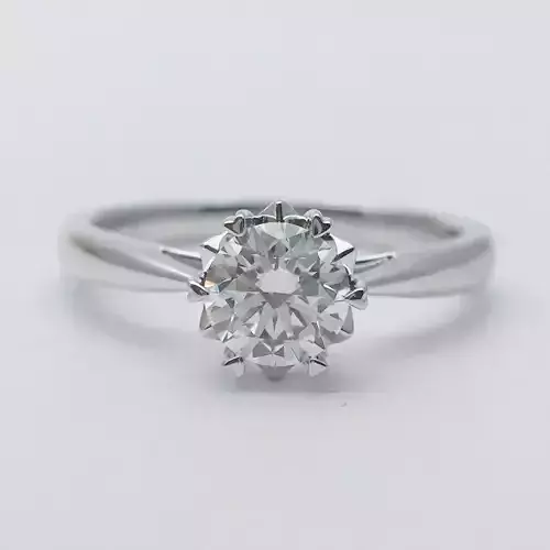 3DM Format Sunflower engagement ring for her