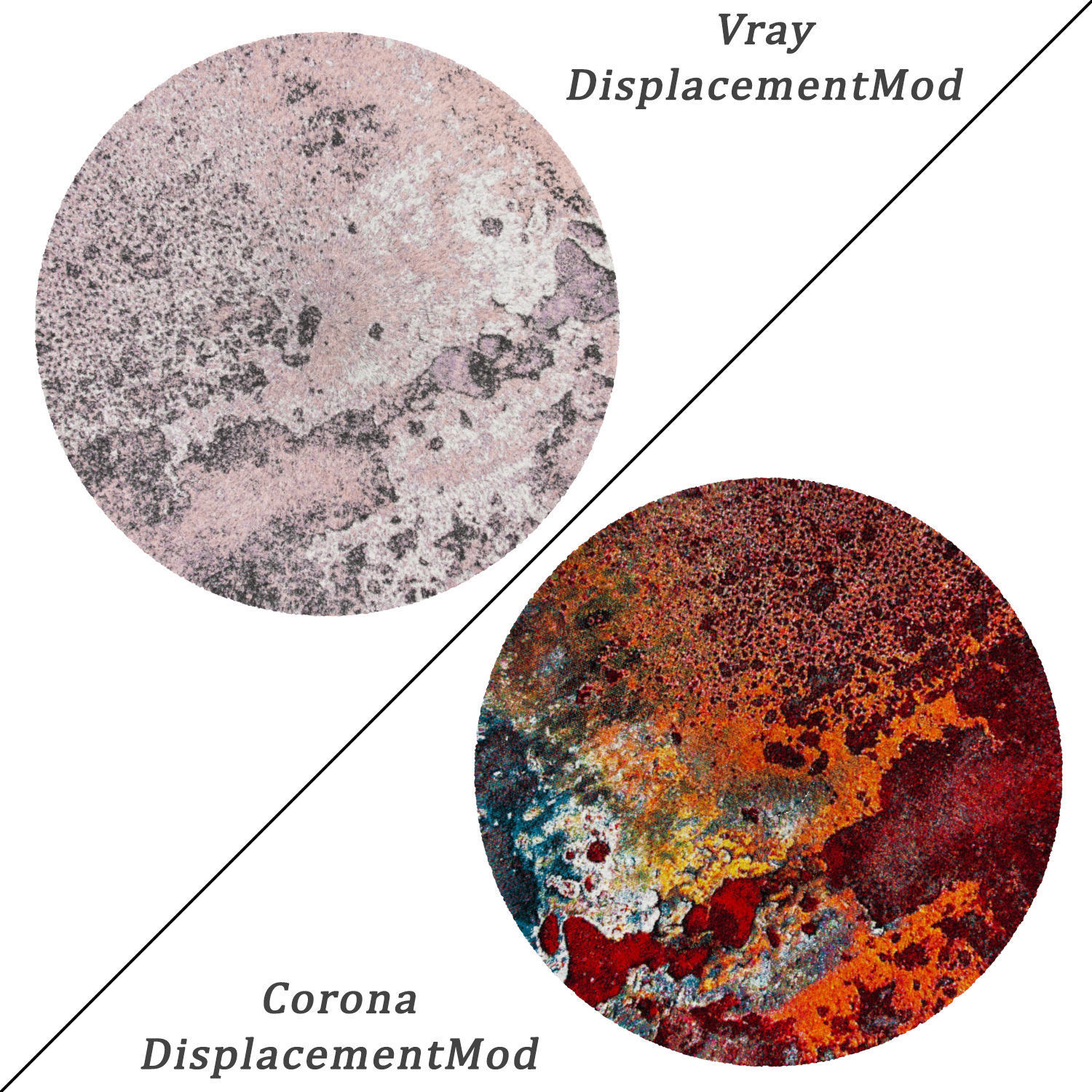 Round Rug Set 103 3D model_1