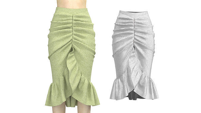 skirt  13 3D model