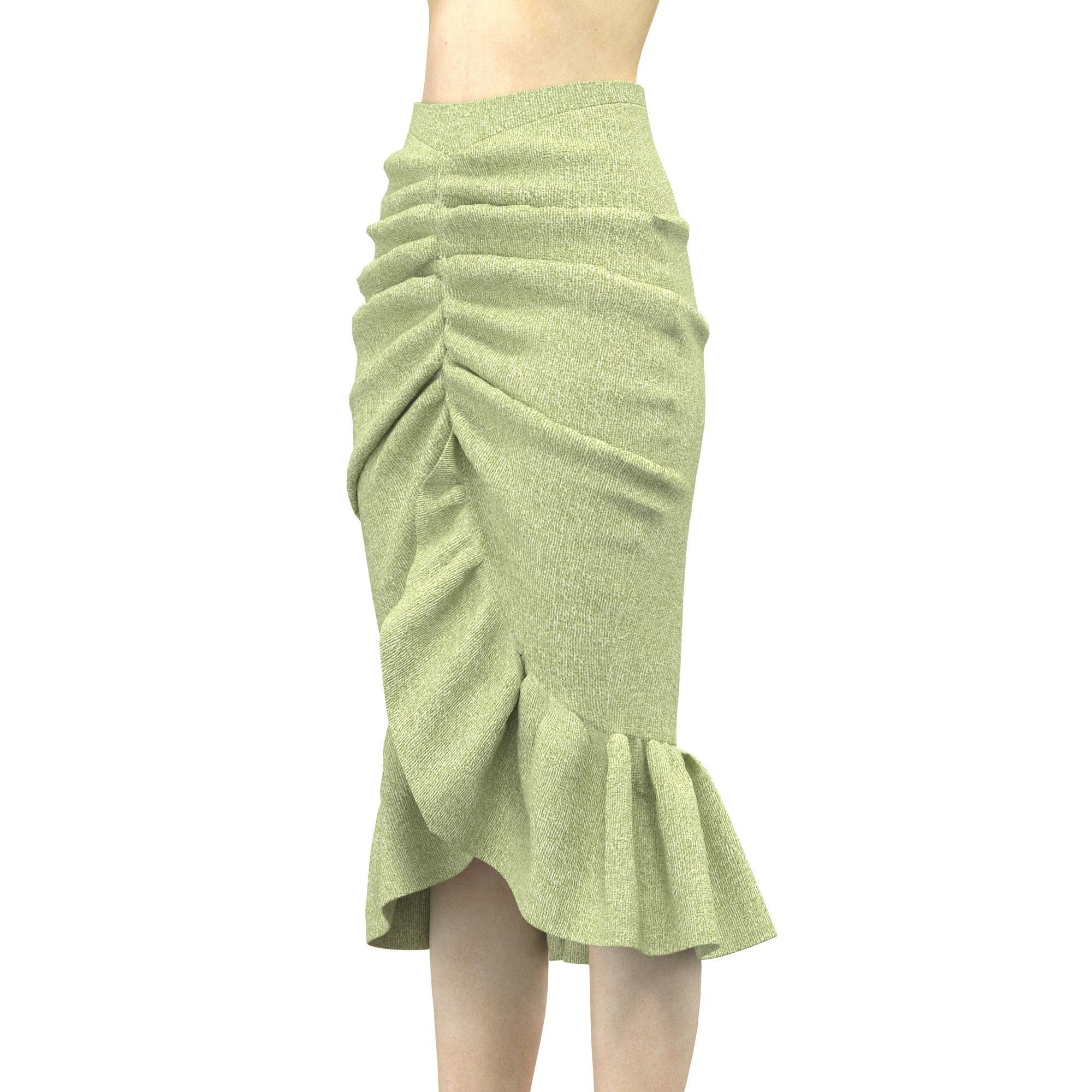 skirt  13 3D model_9