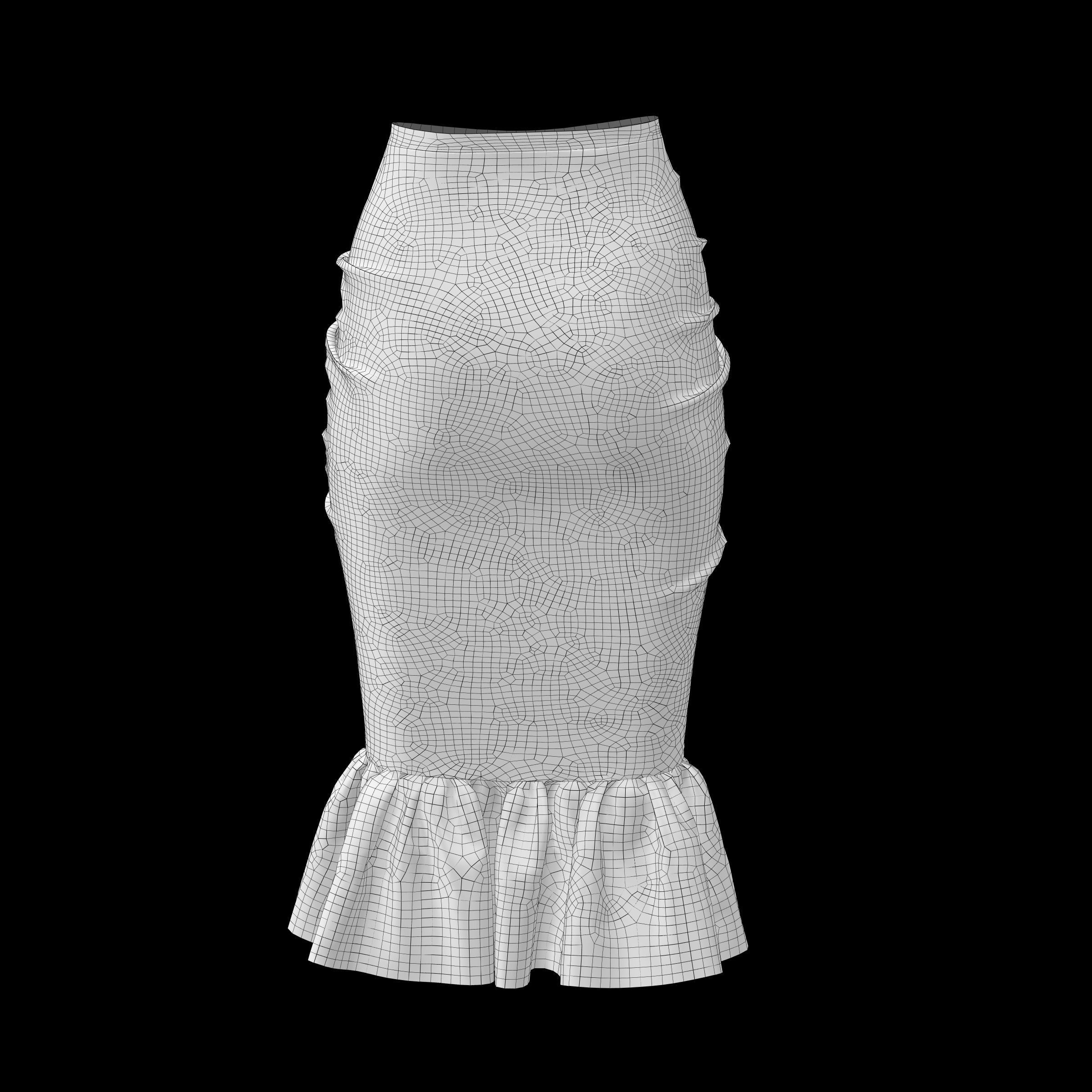skirt  13 3D model_14