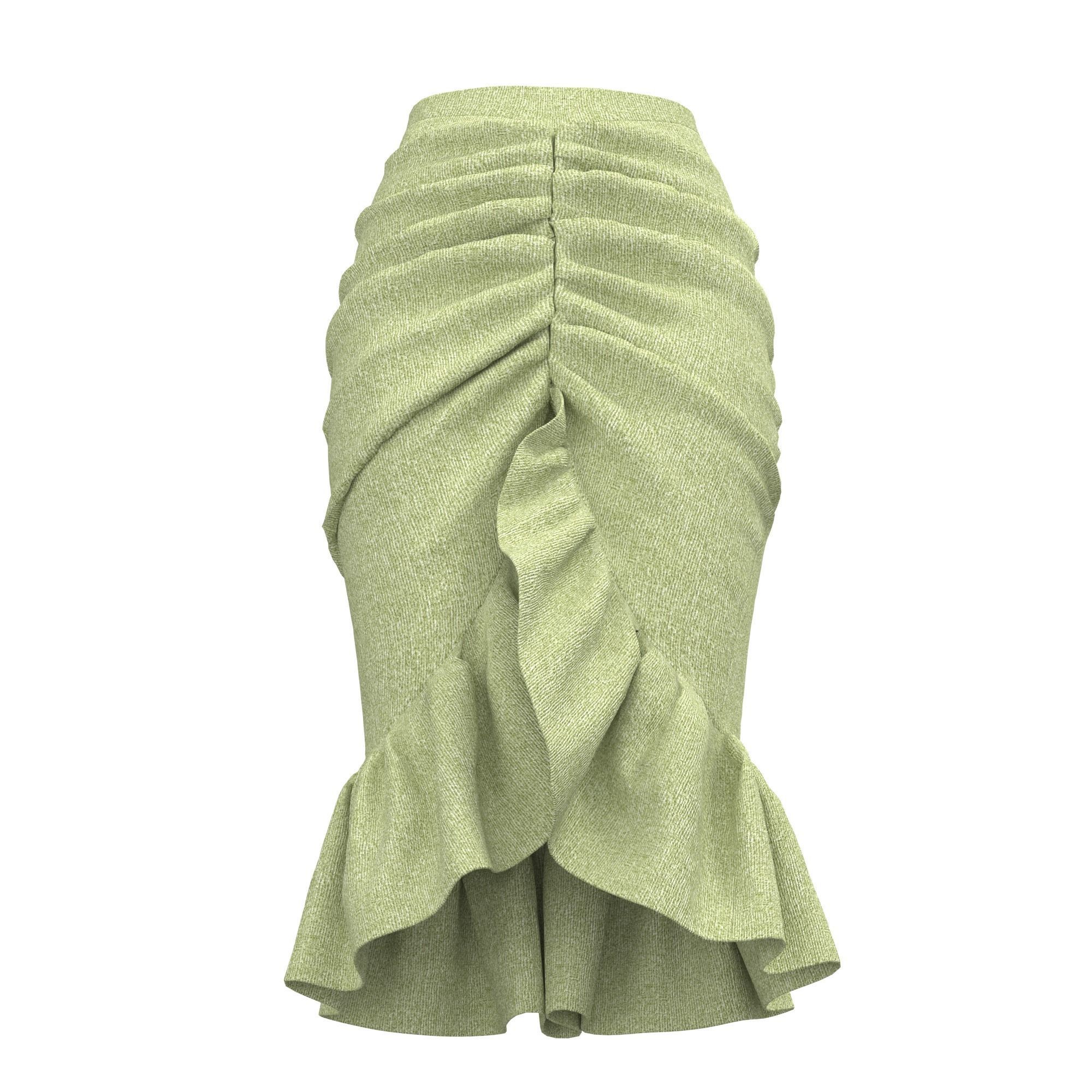 skirt  13 3D model_3