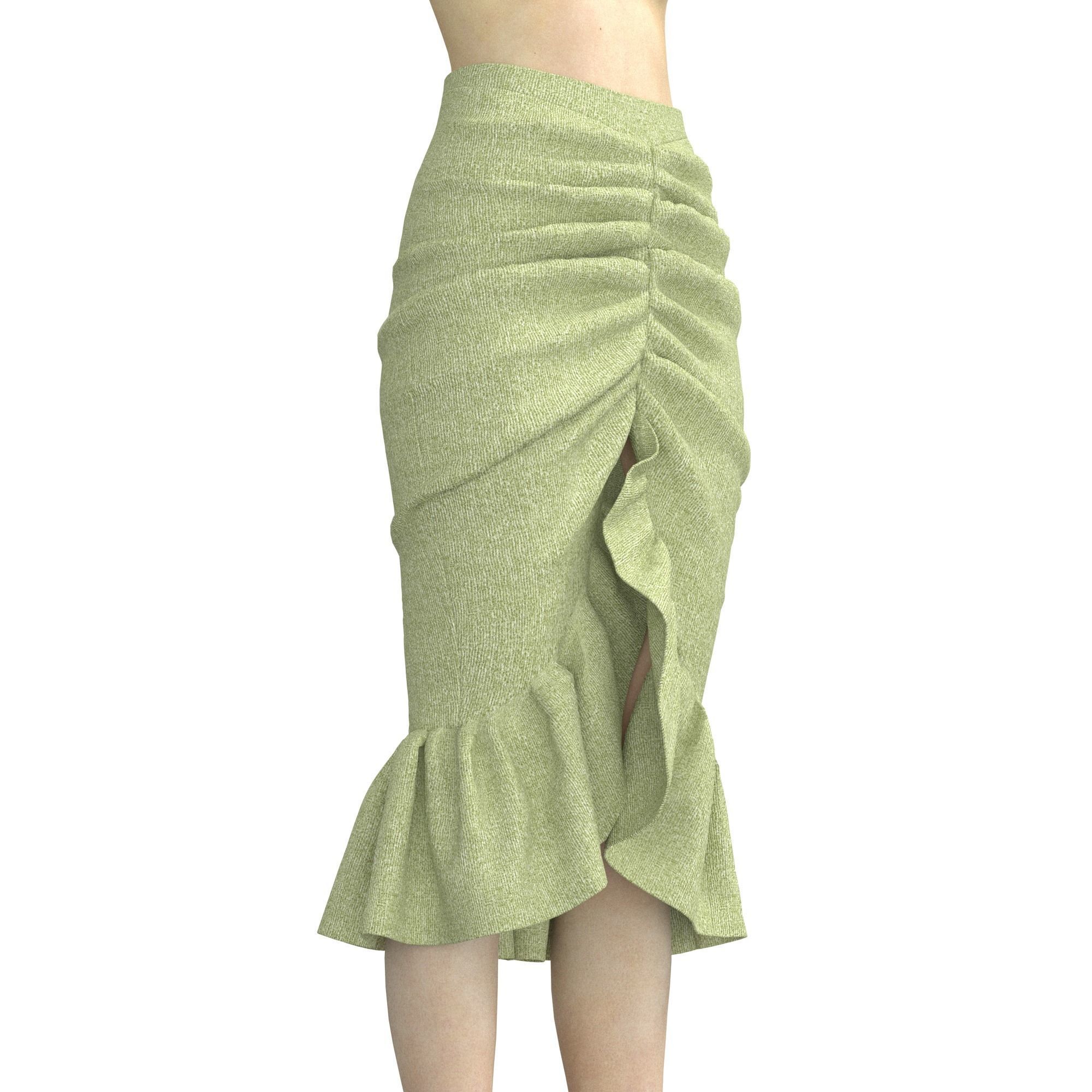 skirt  13 3D model_8