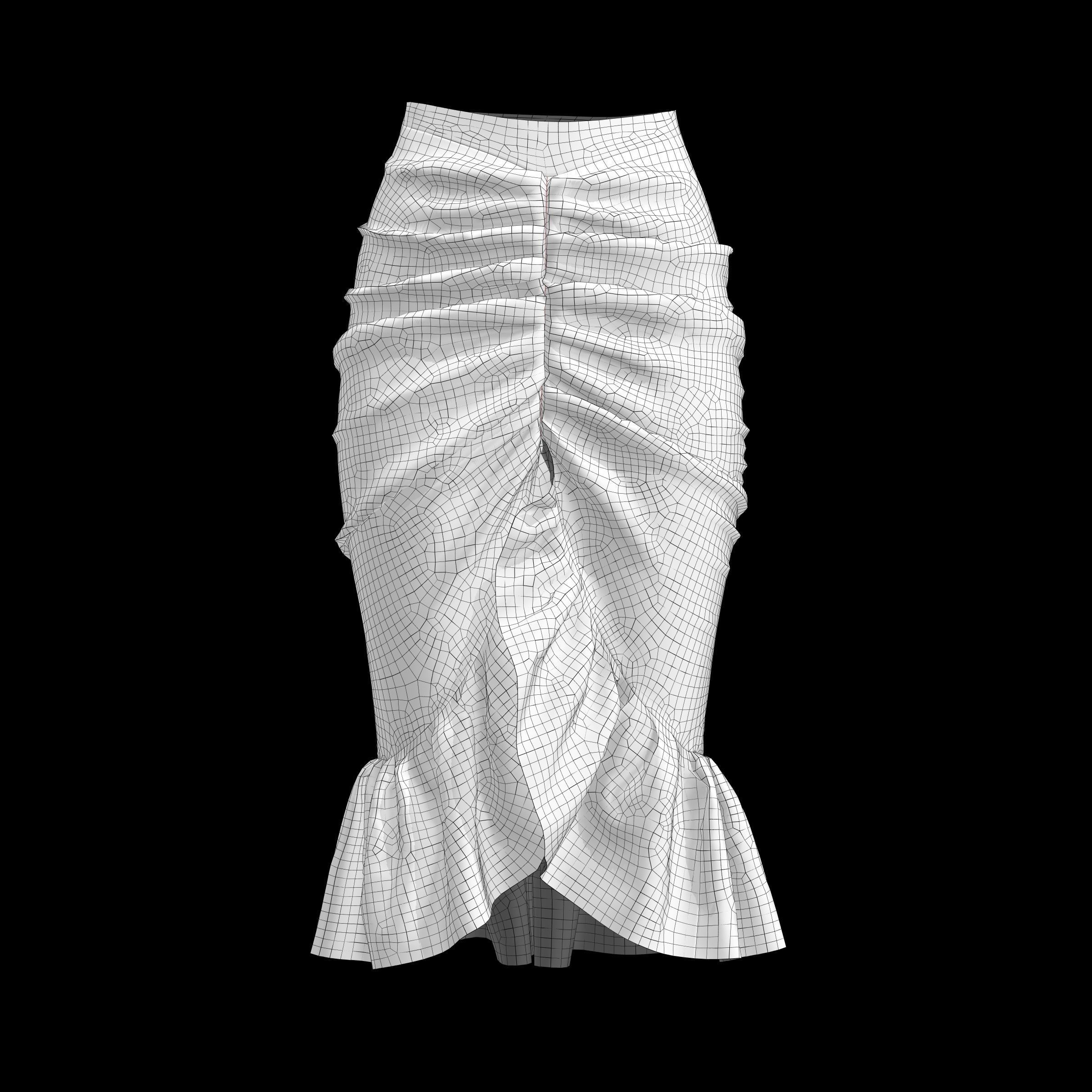 skirt  13 3D model_1